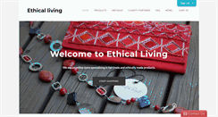 Desktop Screenshot of ethicalliving.net.au